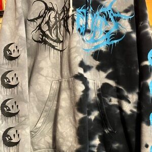 Shibori Threads X Currents V1 Hoodie Size Large